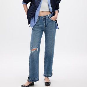 Gap Mid-Rise Cotton 90's Loose Jeans 25P